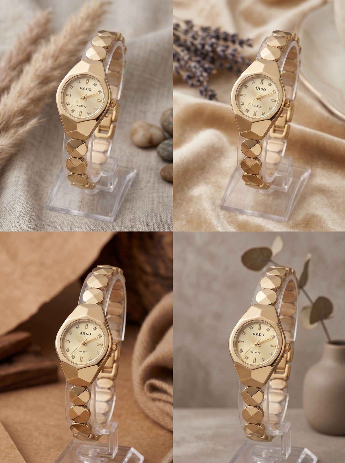Rado Oval Classic Women Watch - Golden