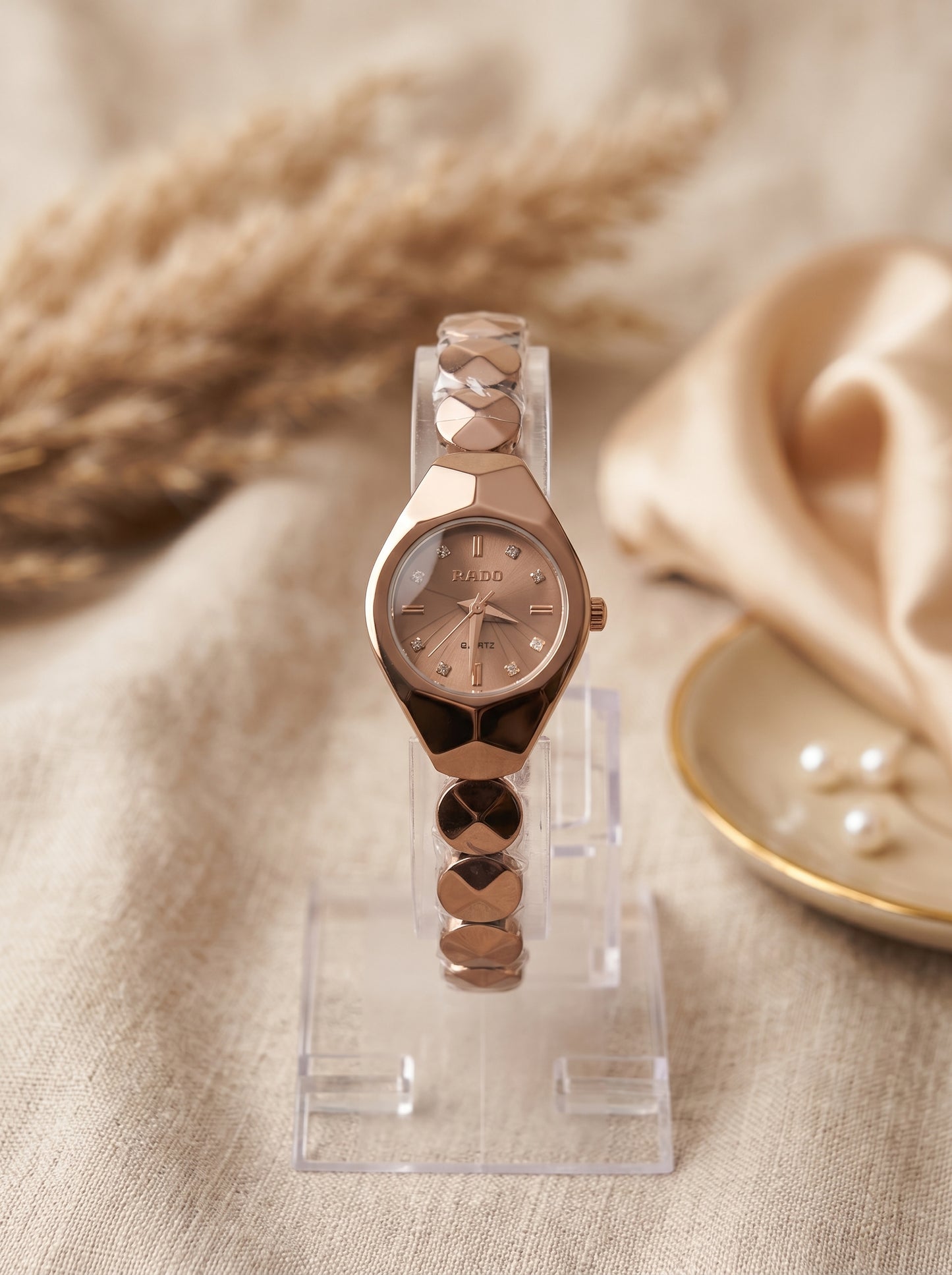 Rado Oval Classic Women Watch - Rose
