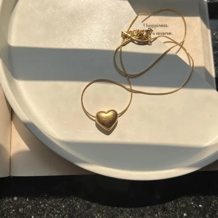 Stainless Steel Heart Necklace