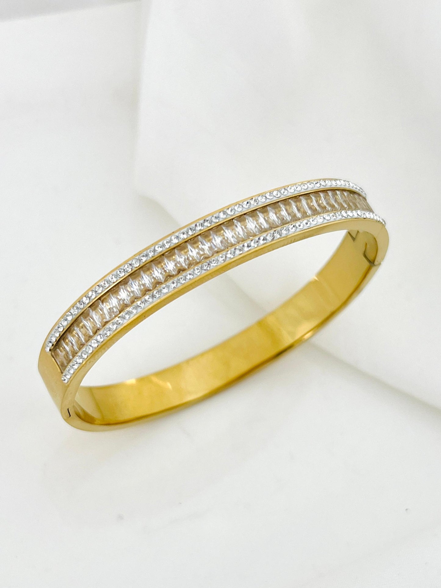 Pure Stainless steel Luster Bangle