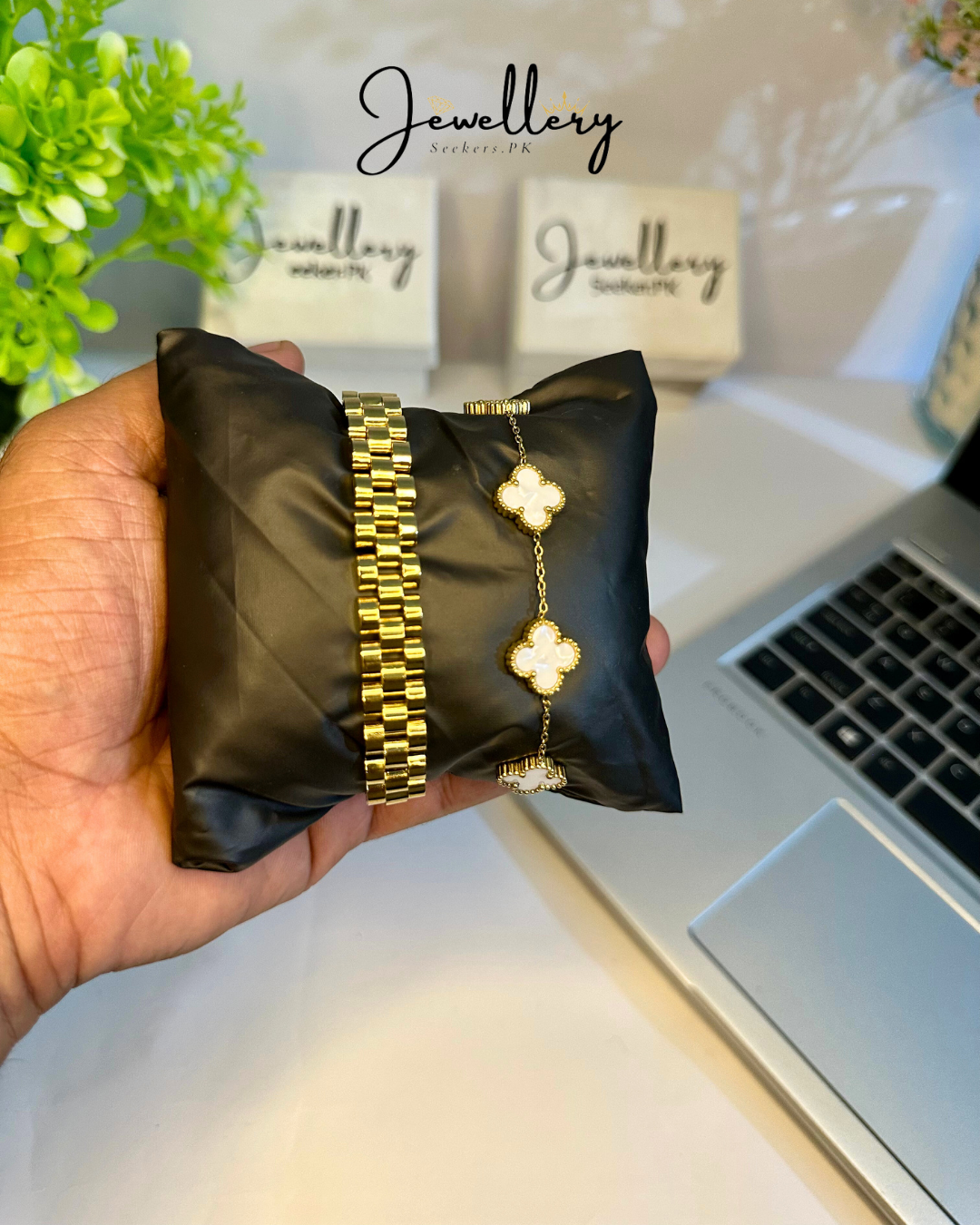 Watch Chain & White Clover Deal