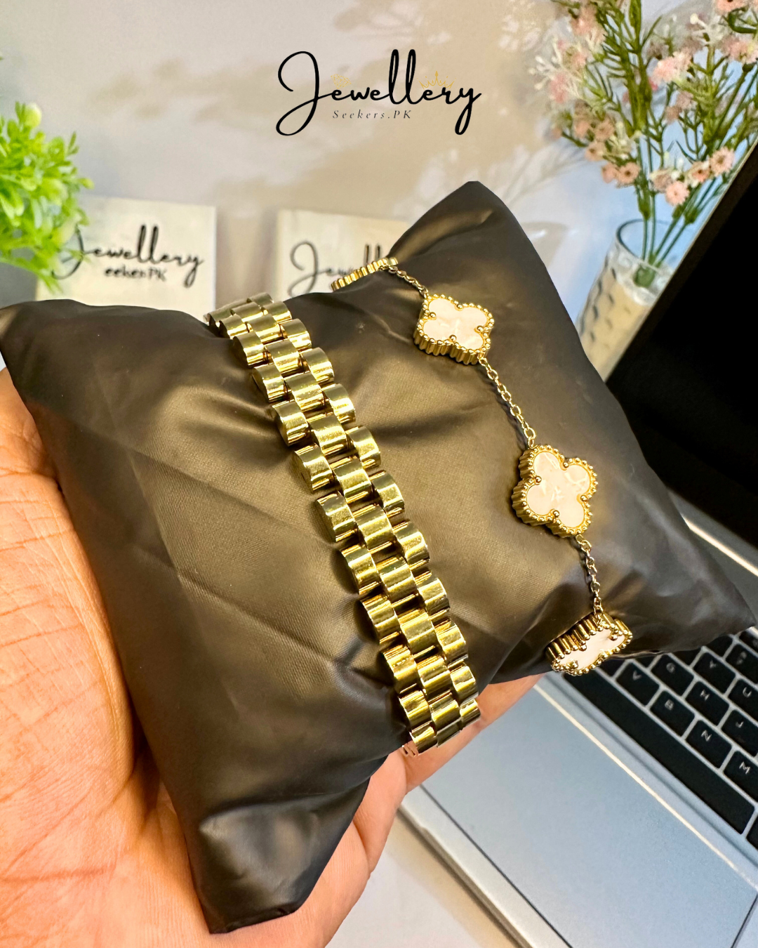 Watch Chain & White Clover Deal