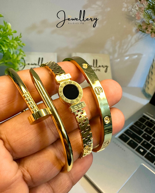 Nail, Cartier & Black Stone Combo 3pcs