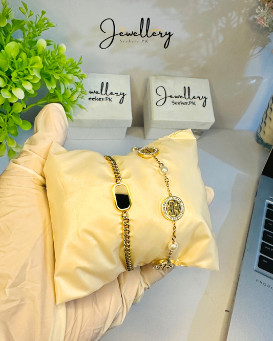 Black Stone & Tory bracelet Deal