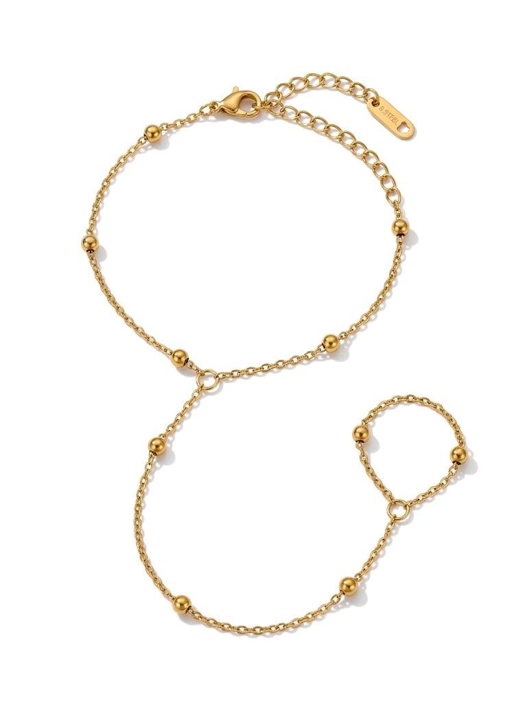 Royal Elegance Stainless Steel Hand Chain