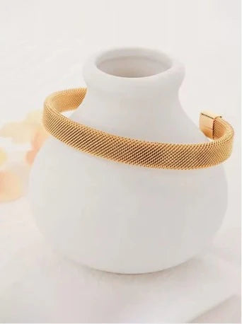 Elastic Woven Bangle & Ring