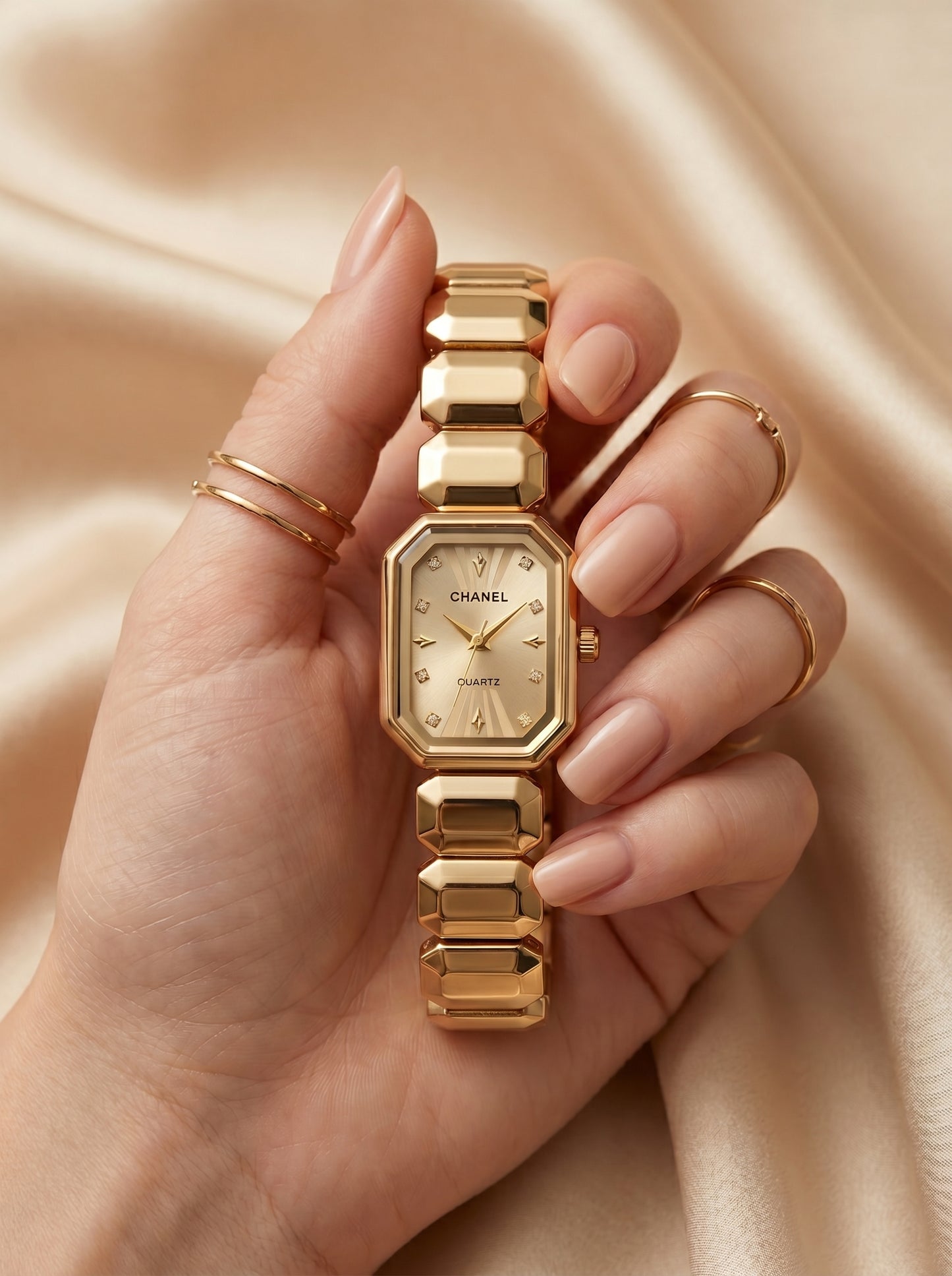 Chanel Golden Elegant Oval Women Watch