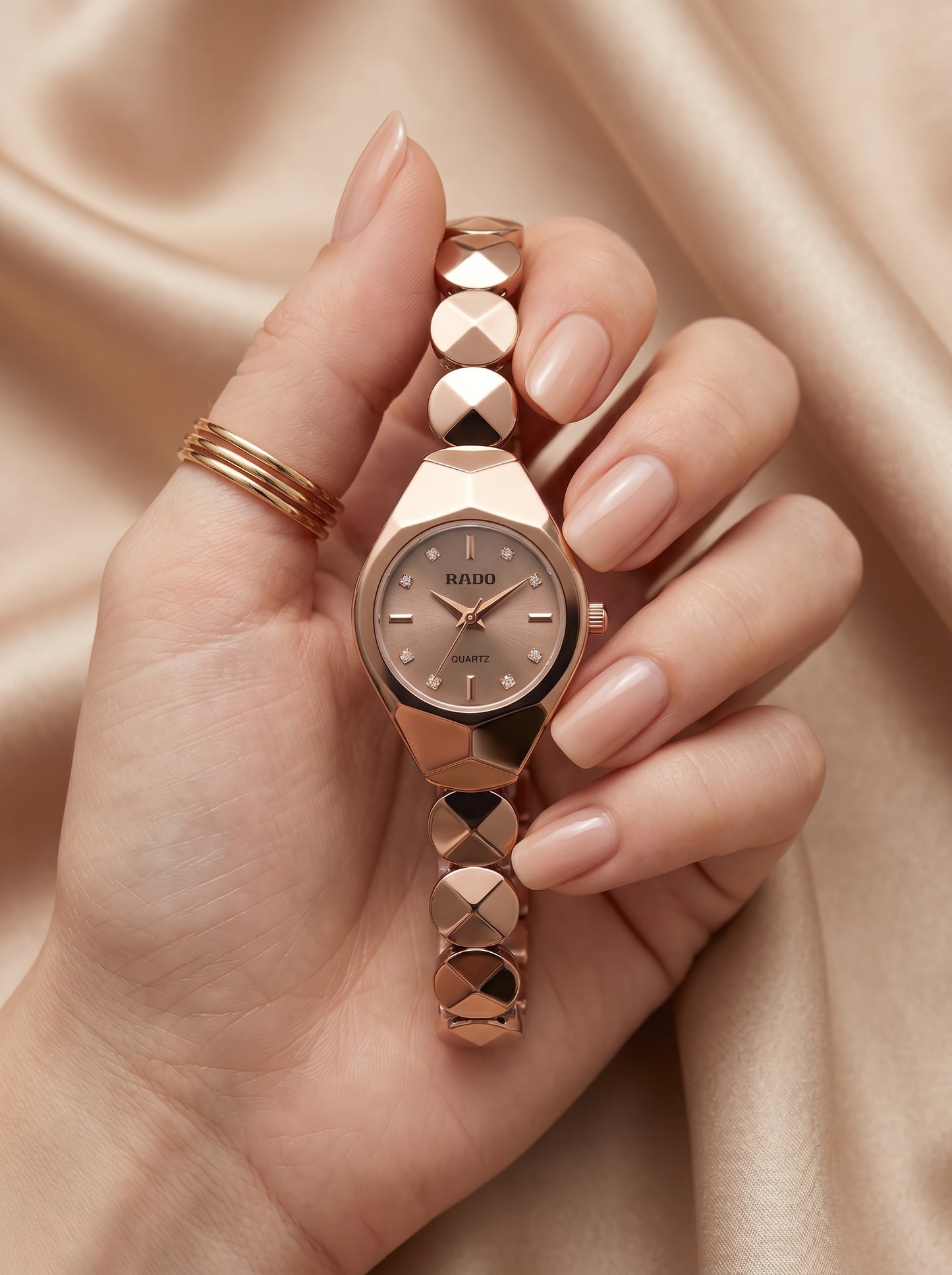 Rado Oval Classic Women Watch - Rose