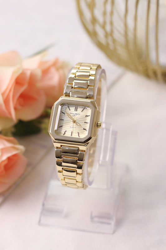 Patek Philippe Geneve Quadra Crystal Women Watch