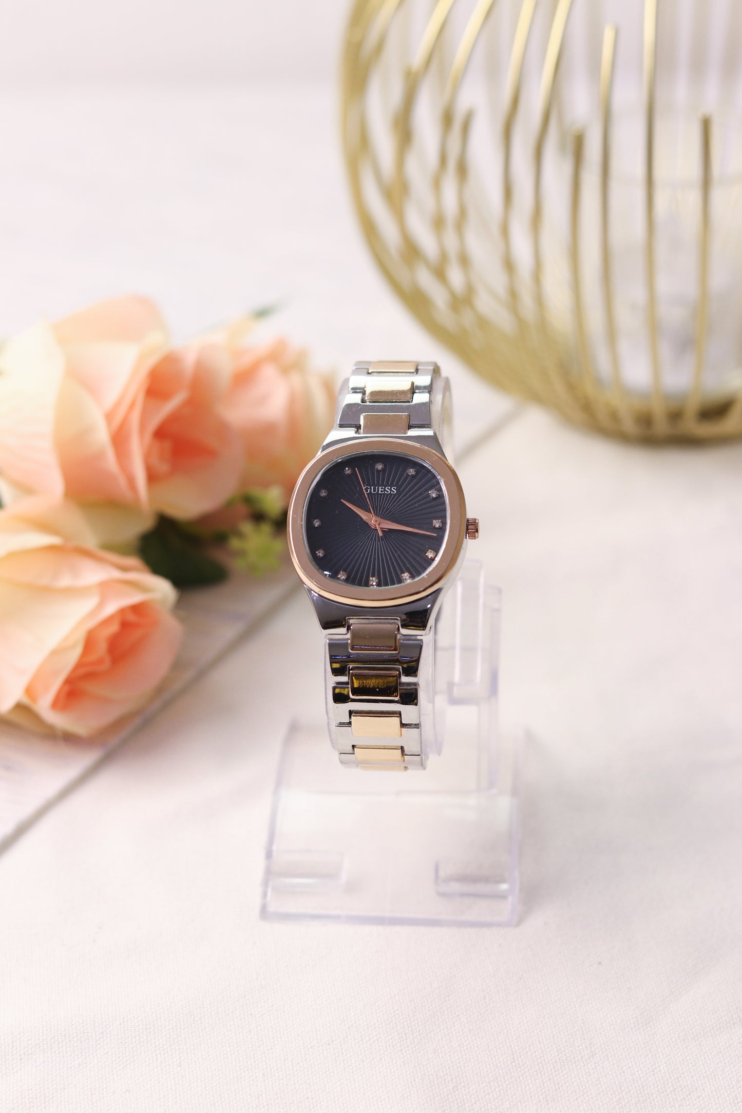 Guess Two-Tone Women Watch