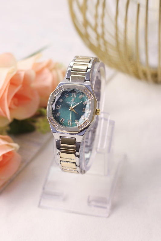 AP Roman Two-Tone (Green Dial)