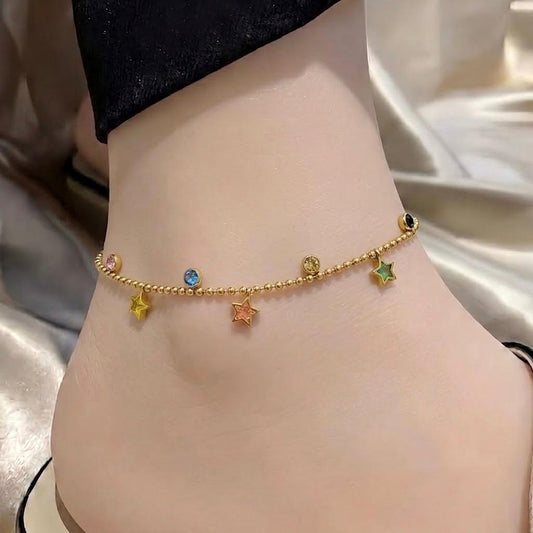 Nova Gold Plated Anklet