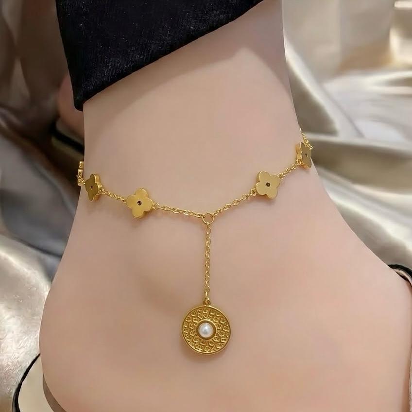 Chic Stainless Steel Anklet