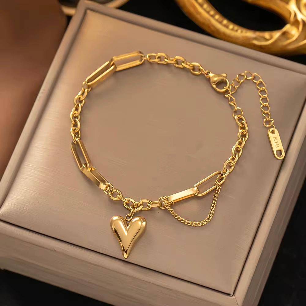 Heart stainless Steel Bracelet