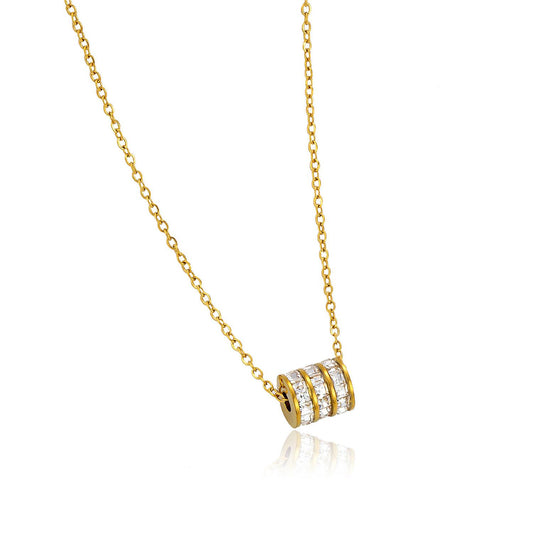 Luxury Gold Finish Necklace