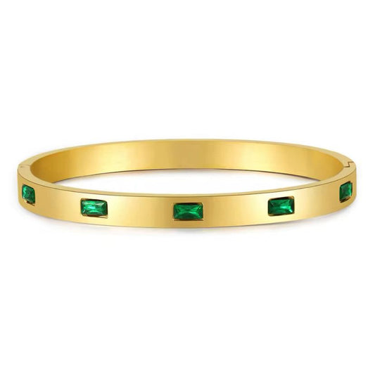 Green Chunky Bangle