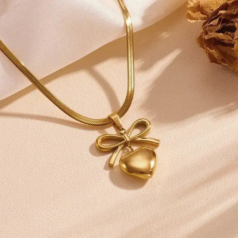 Bowknot Heart 3 Piece Set
