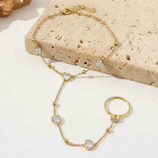 White Heart  Diamond Anja