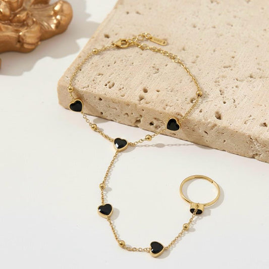 Black Heart Diamond Anja