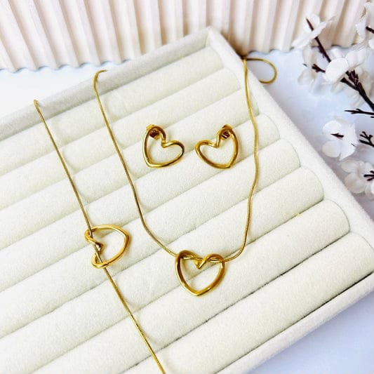 Heart Stainless Steel Set