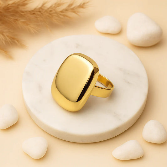 Golden Moon Ring (Adjustable Ring)